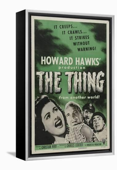 The Thing From Another World, 1951, Directed by Howard Hawks-null-Framed Premier Image Canvas