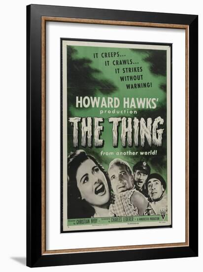 The Thing From Another World, 1951, Directed by Howard Hawks-null-Framed Giclee Print