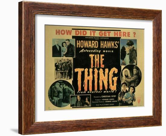 The Thing from Another World, 1951-null-Framed Art Print