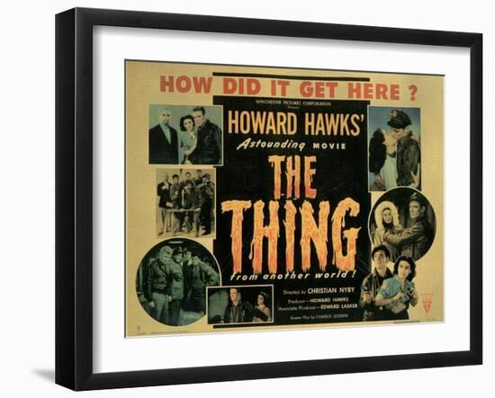 The Thing from Another World, 1951-null-Framed Art Print