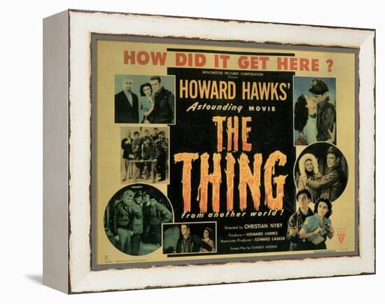 The Thing from Another World, 1951-null-Framed Stretched Canvas