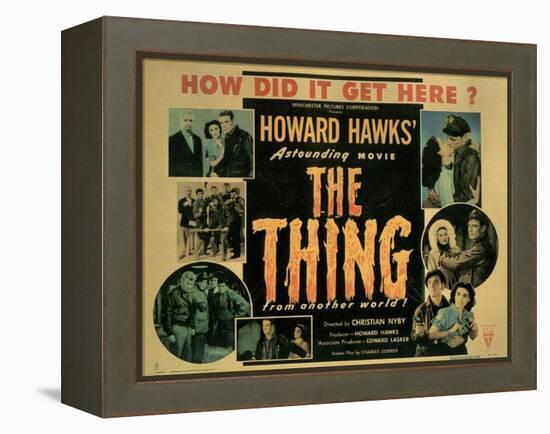 The Thing from Another World, 1951-null-Framed Stretched Canvas