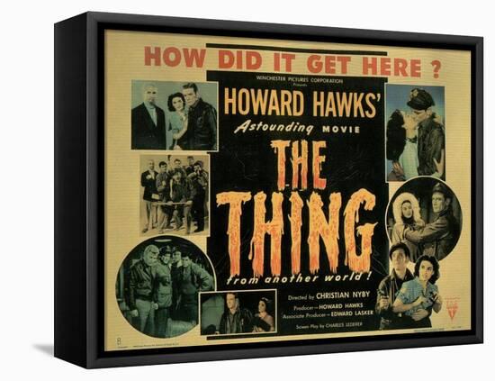 The Thing from Another World, 1951-null-Framed Stretched Canvas