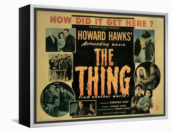 The Thing from Another World, 1951-null-Framed Stretched Canvas