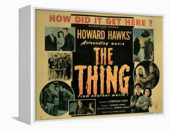 The Thing from Another World, 1951-null-Framed Stretched Canvas