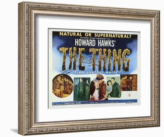 The Thing from Another World, 1951-null-Framed Premium Giclee Print