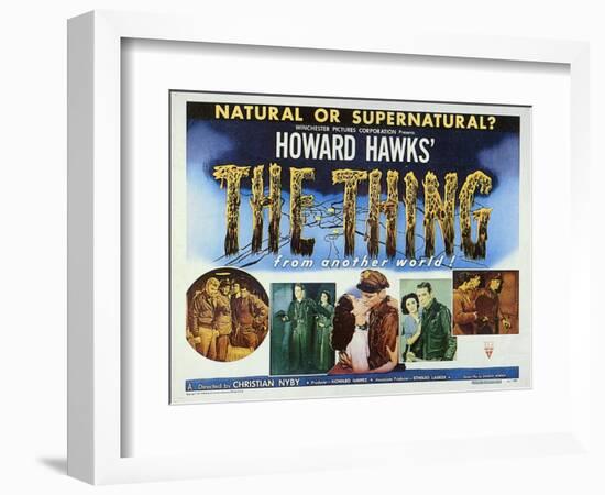 The Thing from Another World, 1951-null-Framed Premium Giclee Print