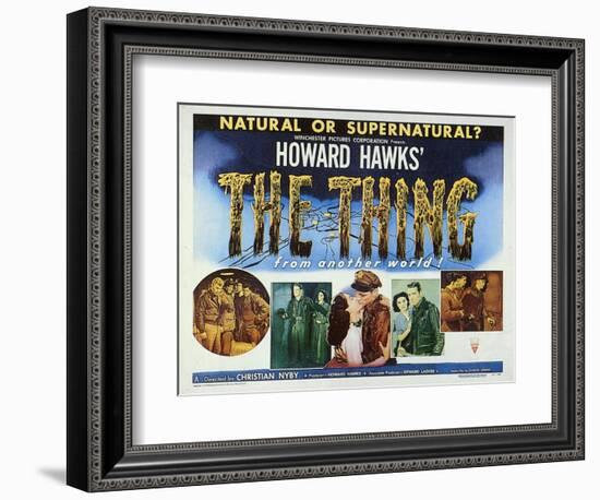 The Thing from Another World, 1951-null-Framed Premium Giclee Print