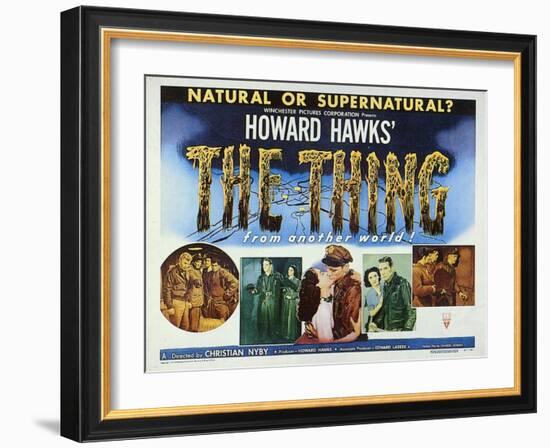 The Thing from Another World, 1951-null-Framed Art Print