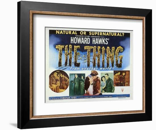 The Thing from Another World, 1951-null-Framed Art Print