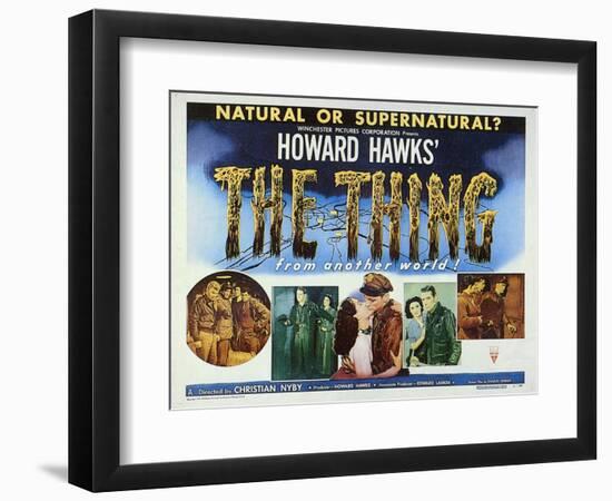 The Thing from Another World, 1951-null-Framed Art Print