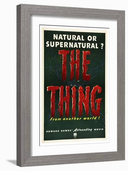 The Thing-Vintage Apple Collection-Framed Giclee Print