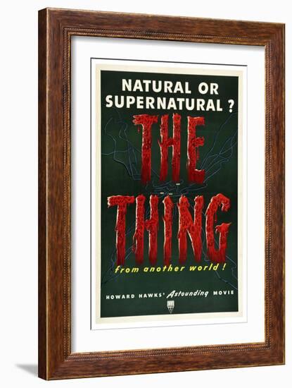 The Thing-Vintage Apple Collection-Framed Giclee Print