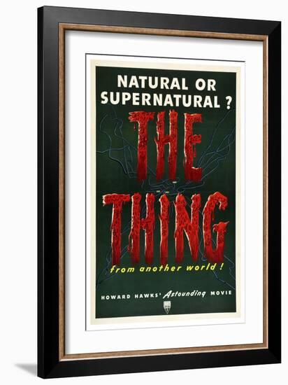 The Thing-Vintage Apple Collection-Framed Giclee Print