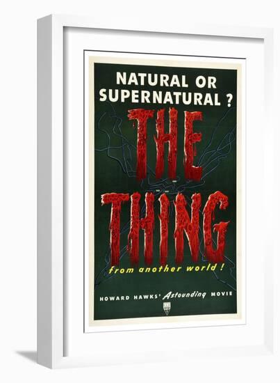 The Thing-Vintage Apple Collection-Framed Giclee Print