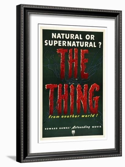 The Thing-Vintage Apple Collection-Framed Giclee Print