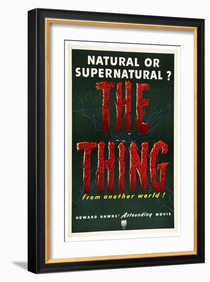 The Thing-Vintage Apple Collection-Framed Giclee Print