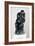 The Thinker, 1880-Auguste Rodin-Framed Giclee Print