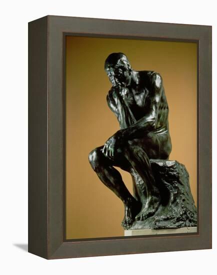 The Thinker, 1881-Auguste Rodin-Framed Premier Image Canvas