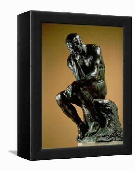 The Thinker, 1881-Auguste Rodin-Framed Premier Image Canvas