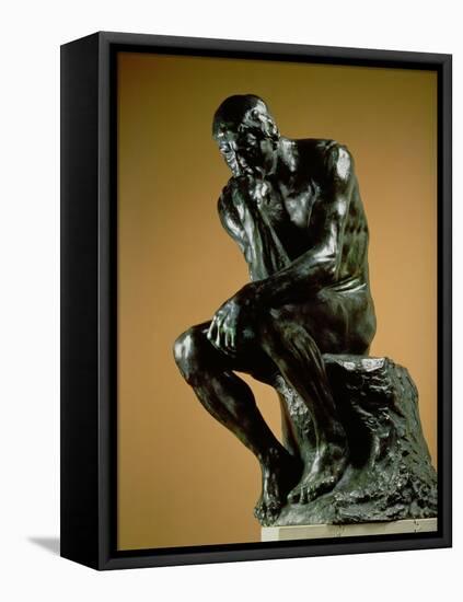 The Thinker, 1881-Auguste Rodin-Framed Premier Image Canvas