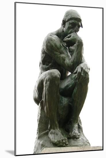 The Thinker, 1903, Sculpture by Auguste Rodin (1840-1917)-Auguste Rodin-Mounted Giclee Print