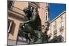 The Thinker Bronze Sculpture by Auguste Rodin 1840 to 1917 Calle Marques De Larios Malaga Costa Del-Auguste Rodin-Mounted Giclee Print