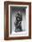 The Thinker, c.1880 (bronze)-Auguste Rodin-Framed Photographic Print