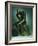 The Thinker, Le Penseur, Bronze with Black Patina, c.1880-1882-Auguste Rodin-Framed Giclee Print