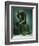 The Thinker, Le Penseur, Bronze with Black Patina, c.1880-1882-Auguste Rodin-Framed Giclee Print