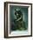 The Thinker, Le Penseur, Bronze with Black Patina, c.1880-1882-Auguste Rodin-Framed Giclee Print