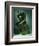 The Thinker, Le Penseur, Bronze with Black Patina, c.1880-1882-Auguste Rodin-Framed Giclee Print