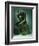 The Thinker, Le Penseur, Bronze with Black Patina, c.1880-1882-Auguste Rodin-Framed Giclee Print