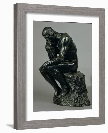 The Thinker (Le Penseur)-Auguste Rodin-Framed Giclee Print