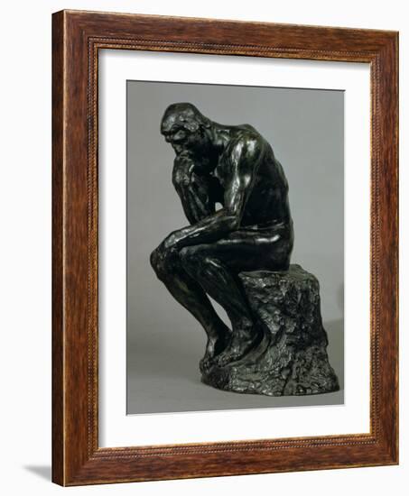 The Thinker (Le Penseur)-Auguste Rodin-Framed Giclee Print