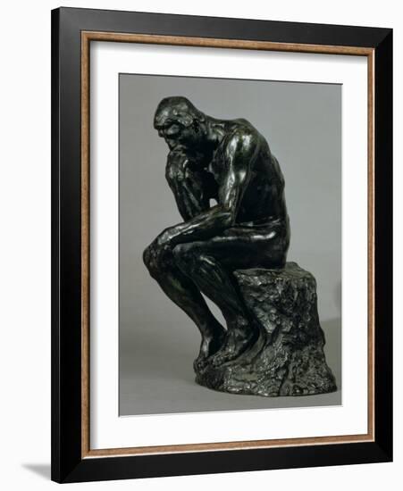 The Thinker (Le Penseur)-Auguste Rodin-Framed Giclee Print