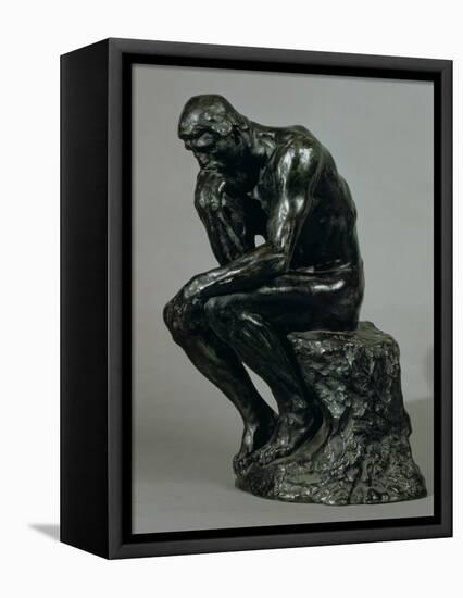 The Thinker (Le Penseur)-Auguste Rodin-Framed Premier Image Canvas