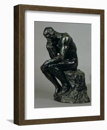 The Thinker (Le Penseur)-Auguste Rodin-Framed Giclee Print