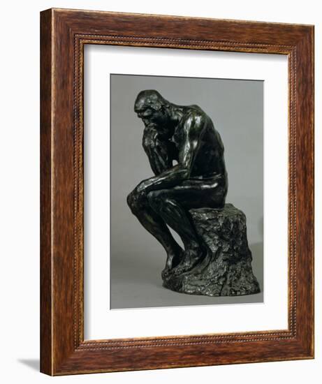 The Thinker (Le Penseur)-Auguste Rodin-Framed Giclee Print