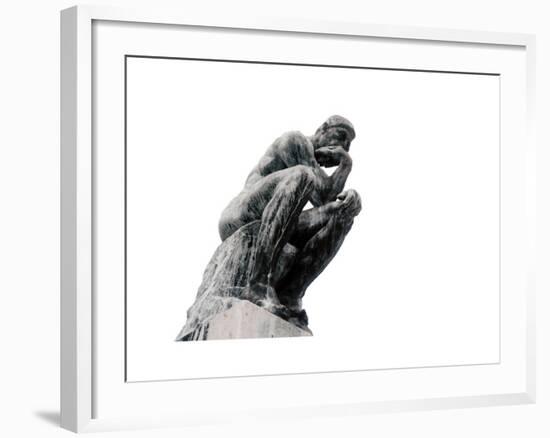 The Thinker-Auguste Rodin-Framed Art Print