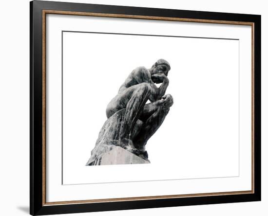 The Thinker-Auguste Rodin-Framed Art Print