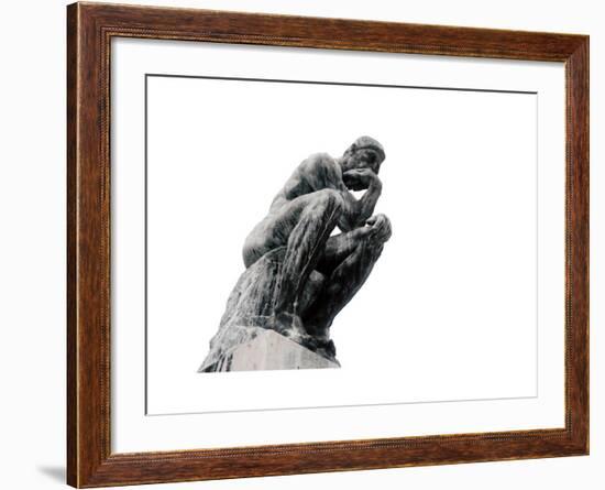 The Thinker-Auguste Rodin-Framed Art Print