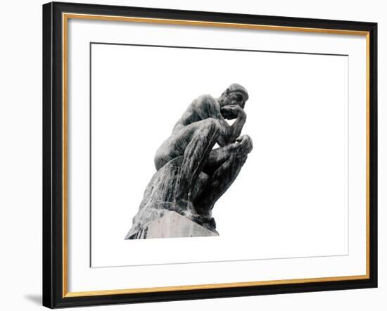 The Thinker-Auguste Rodin-Framed Art Print