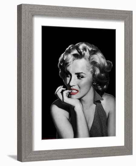 The Thinker-Jerry Michaels-Framed Premium Giclee Print