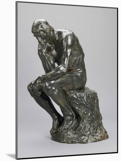 The Thinker-Auguste Rodin-Mounted Giclee Print