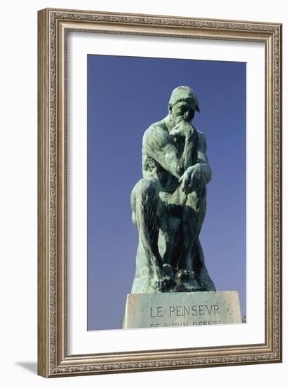 The Thinker-Auguste Rodin-Framed Giclee Print