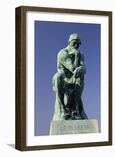 The Thinker-Auguste Rodin-Framed Giclee Print