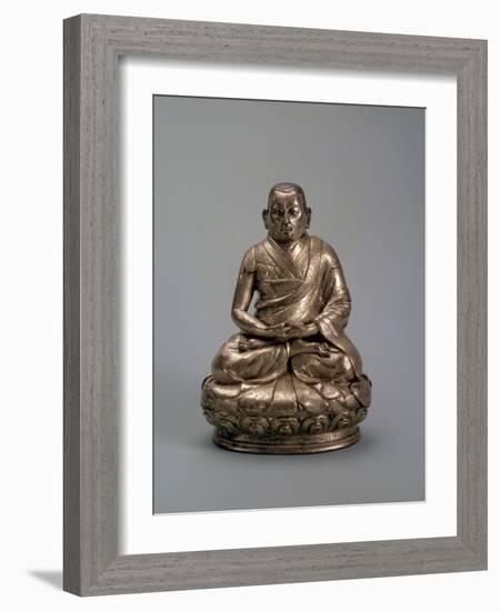 The Third Dalai Lama Sonam Gyatso' (1543-158), 16th-17th Centuries-null-Framed Photographic Print