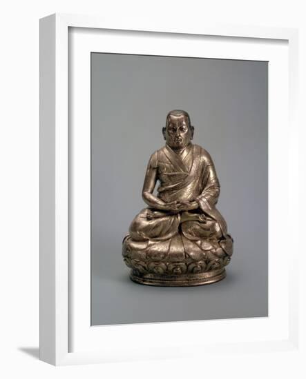 The Third Dalai Lama Sonam Gyatso' (1543-158), 16th-17th Centuries-null-Framed Photographic Print