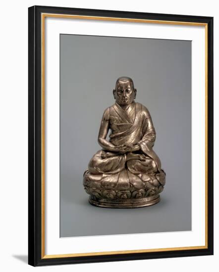 The Third Dalai Lama Sonam Gyatso' (1543-158), 16th-17th Centuries-null-Framed Photographic Print